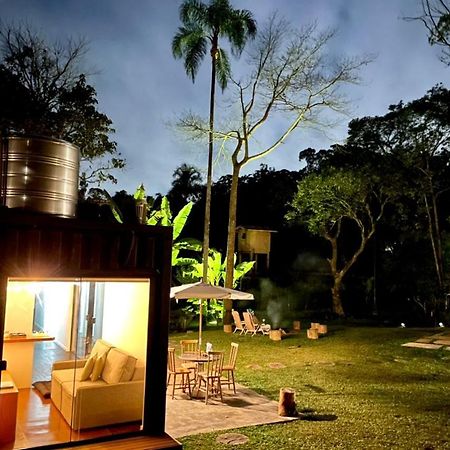 Casa Container Na Represa De Guarapiranga! Sonho! Villa São Paulo Buitenkant foto