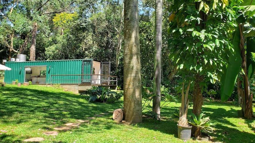 Casa Container Na Represa De Guarapiranga! Sonho! Villa São Paulo Buitenkant foto