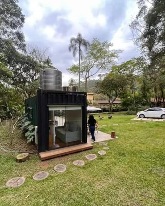Casa Container Na Represa De Guarapiranga! Sonho! Villa São Paulo Buitenkant foto
